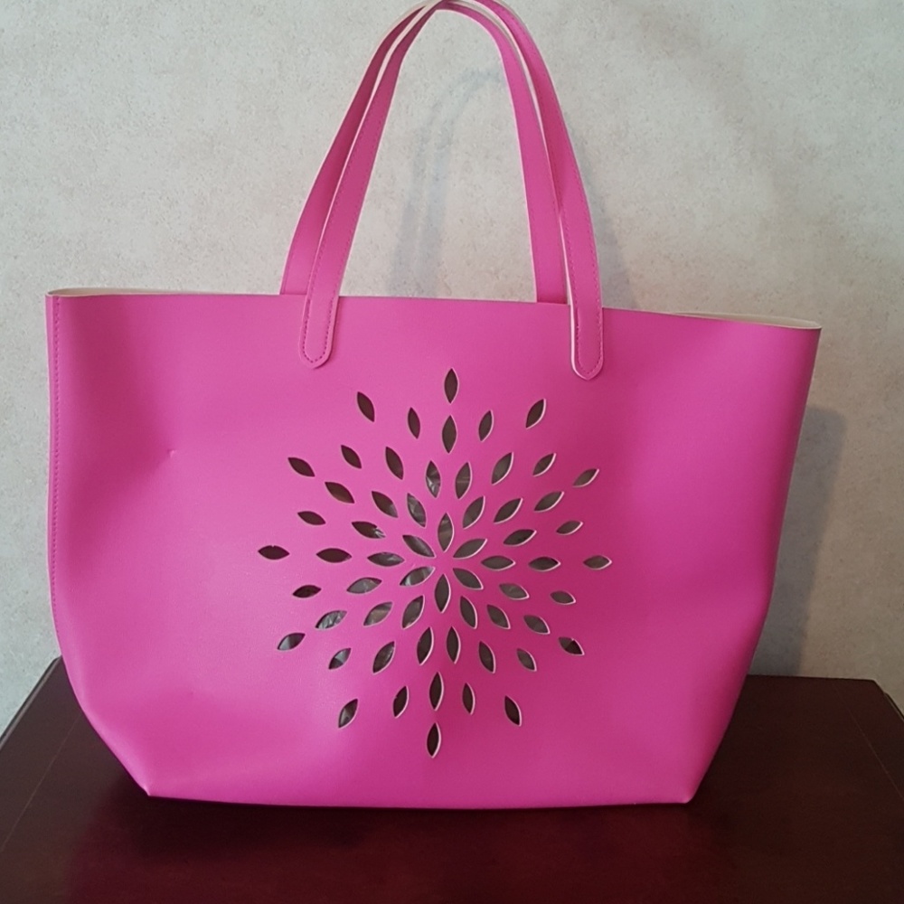 Fushia Burst Tote